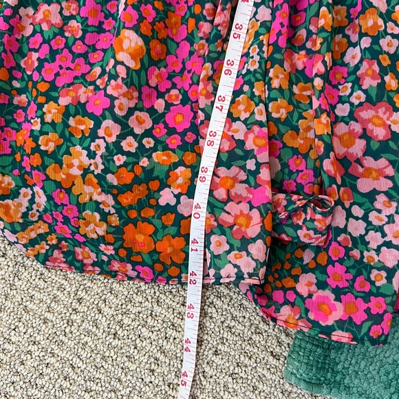 J Crew Floral Sleeveless Midi Dress - Picture 4 of 4